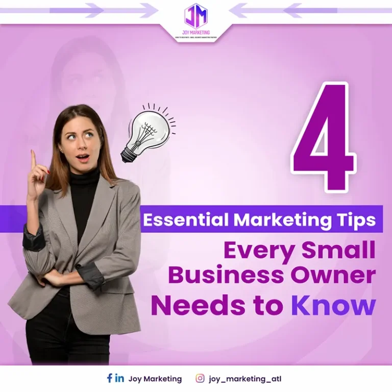 4 Essential Marketing Tips